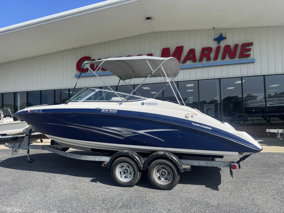 2012 Yamaha SX210 For Sale | Custom Marine | Statesboro Savannah GA Boat Dealer_1