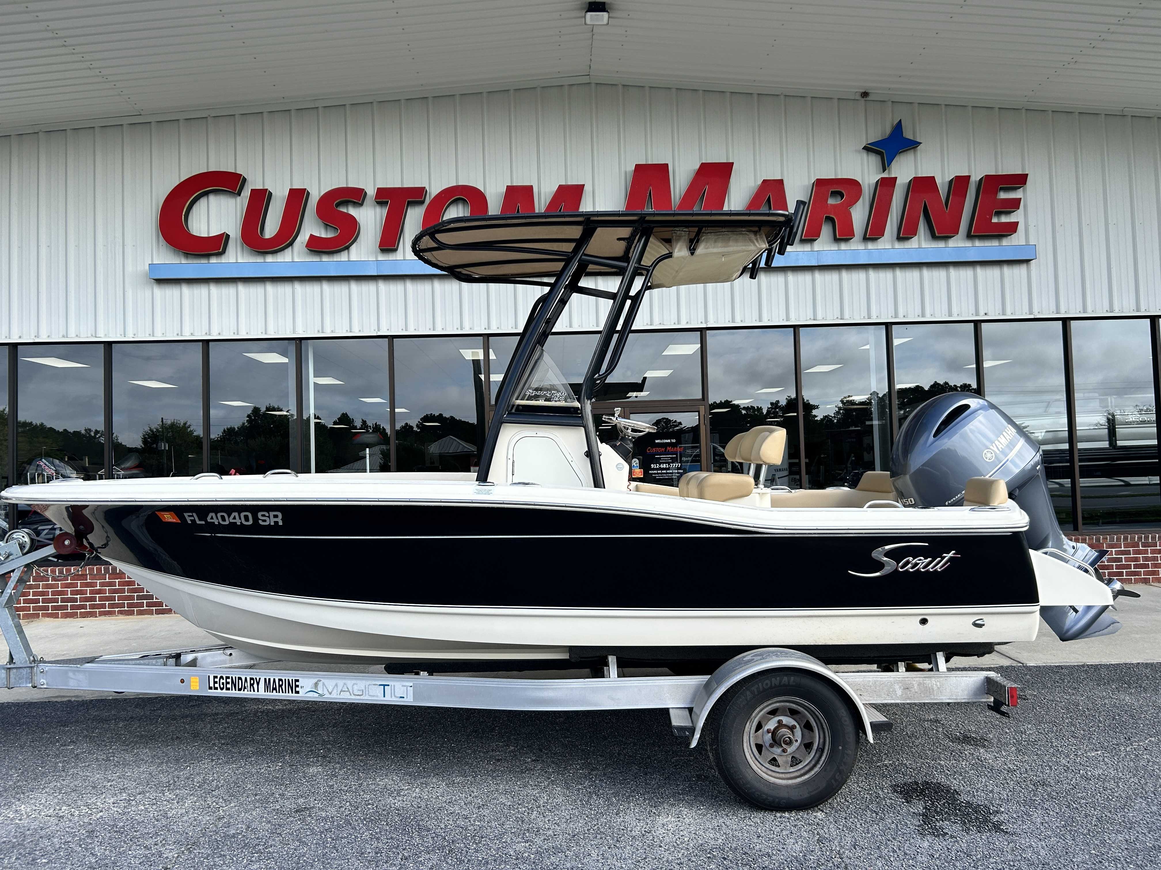 2020 Scout 195 For Sale | Custom Marine | Statesboro Savannah GA Boat Dealer_1