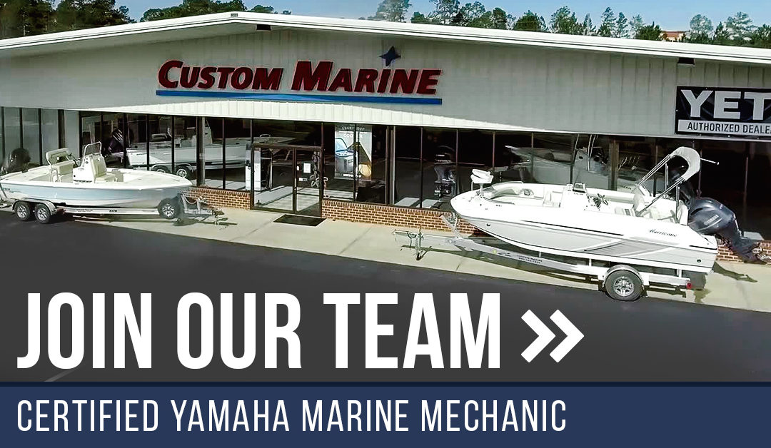 Certified Yamaha Technician | Custom Marine
