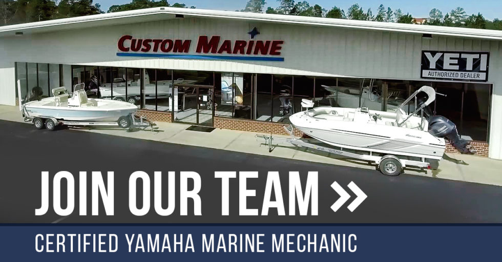 Certified Yamaha Marine Technician Custom Marine