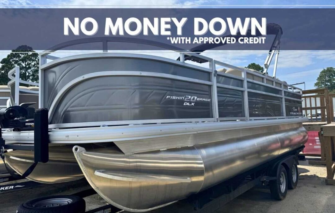 2024 Sun Tracker Fishin Barge 20 For Sale | Custom Marine | Statesboro Savannah GA Boat Dealer_1