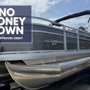 2024 Sun Tracker Fishin Barge 20 For Sale | Custom Marine | Statesboro Savannah GA Boat Dealer_1