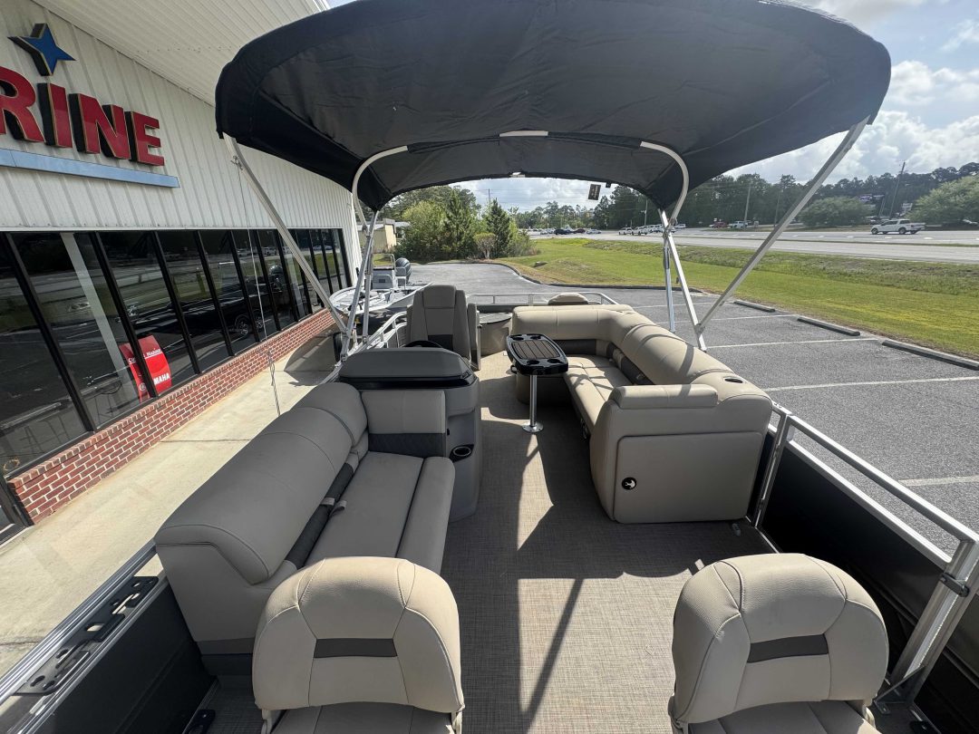 Sun Tracker Fishin Barge 20 DLX For Sale | Custom Marine | Statesboro Savannah GA Boat Dealer_12