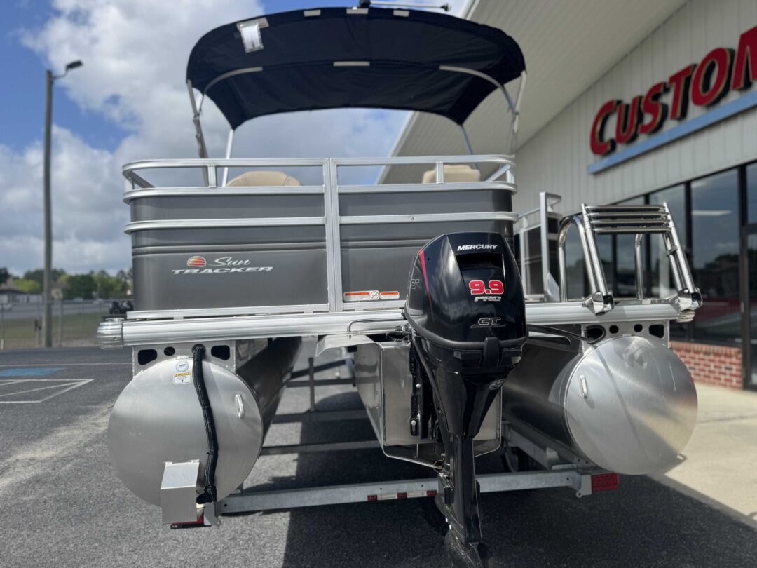 Sun Tracker Fishin Barge 20 DLX For Sale | Custom Marine | Statesboro Savannah GA Boat Dealer_4