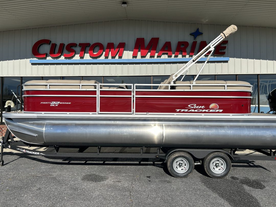 Sun Tracker Party Barge 22 DLX For Sale | Custom Marine | Statesboro Savannah GA Boat Dealer_17