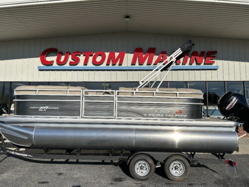 2024 Sun Tracker Fishin Barge 20 For Sale | Custom Marine | Statesboro Savannah GA Boat Dealer_1