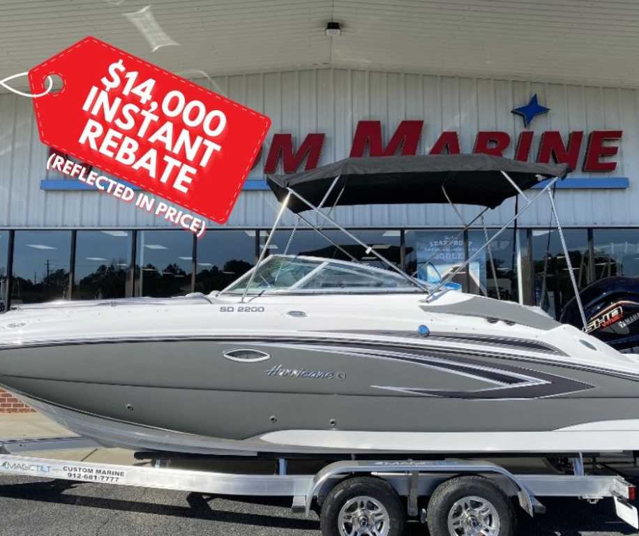 2023 Hurricane SD2200 For Sale | Custom Marine | Statesboro Savannah GA Boat Dealer_1