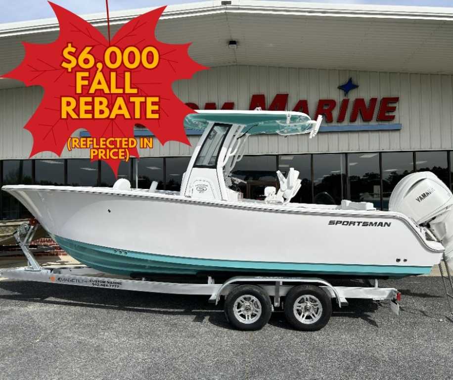 2024 Sportsman Heritage 231 For Sale | Custom Marine | Statesboro Savannah GA Boat Dealer_1