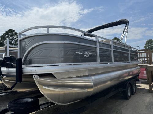 2024 Sun Tracker Fishin Barge 20 For Sale | Custom Marine | Statesboro Savannah GA Boat Dealer_1