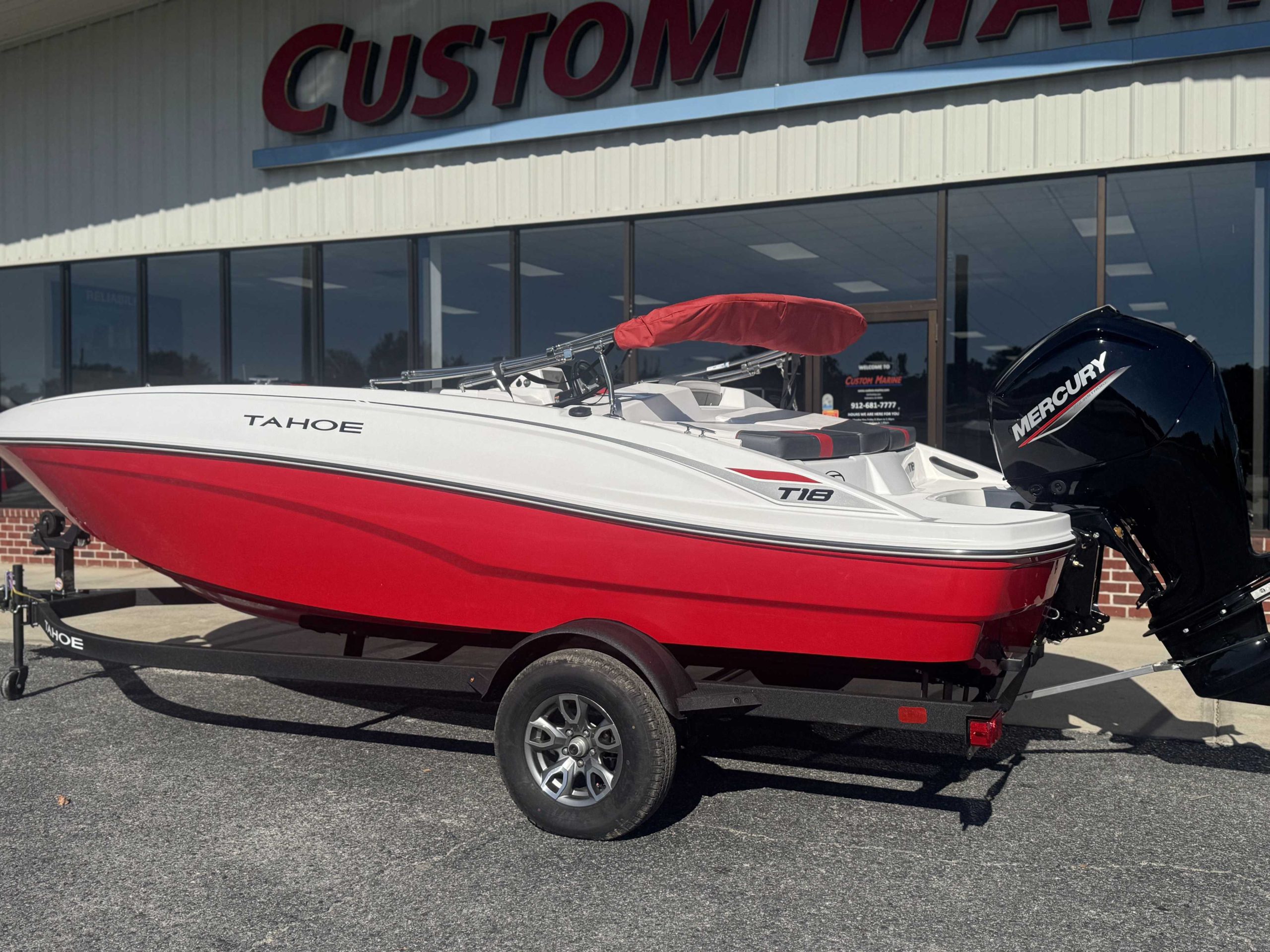 2026 Tahoe T18 <br>ID00067710<br> 2 2026 Tahoe T18 For Sale | Custom Marine | Statesboro Savannah GA Boat Dealer_2
