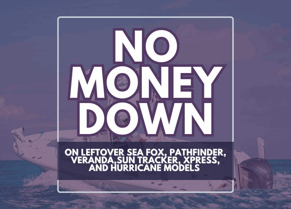 No Money Down on Select Models