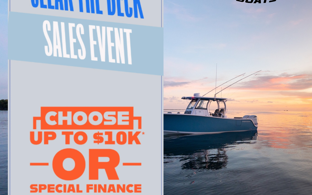 Sportsman “Clear the Deck” Sales Event