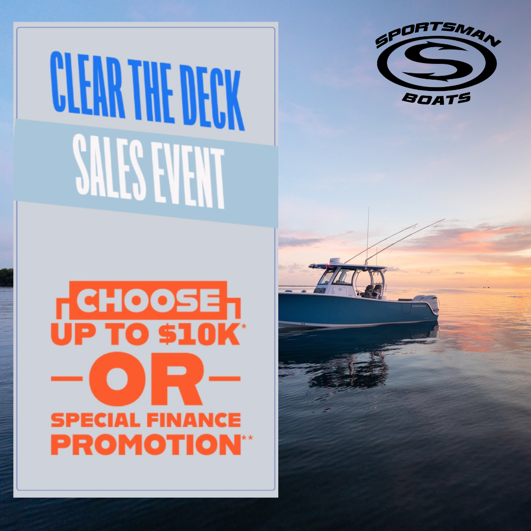 Sportsman “Clear the Deck” Sales Event